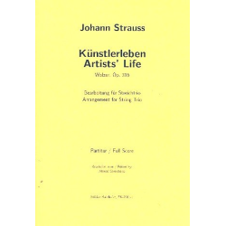         Künstlerleben op.316 für Violine, Viola - Johann Strauß / Strauss (Sohn)
    