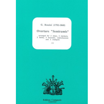 OVERTURE SEMIRAMIS ARR. FOR 2 OB.