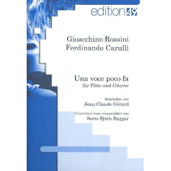         Una voce poco fa für Flöte und - Gioacchino Rossini
    