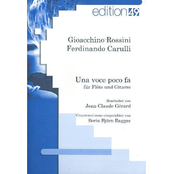 Una voce poco fa für Flöte und