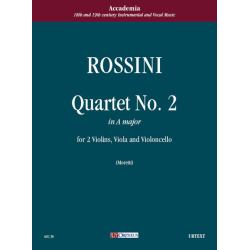         Quartett A-Dur Nr.2 für Streichquartett - Gioacchino Rossini
    