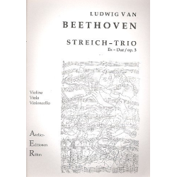         Trio Es-Dur op.3 für Violine, - Ludwig van Beethoven
    