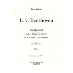         La ci darem la mano - Ludwig van Beethoven
    