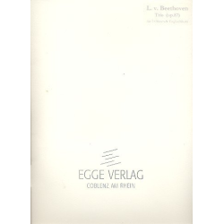         TRIO OP.87 FUER 2 OBOEN UND - Ludwig van Beethoven
    