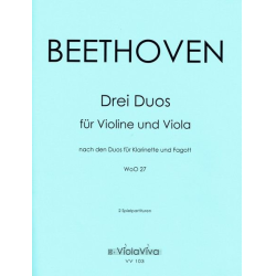         3 Duos WoO27 - Ludwig van Beethoven
    