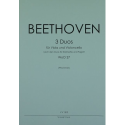         3 Duos WoO27 - Ludwig van Beethoven
    