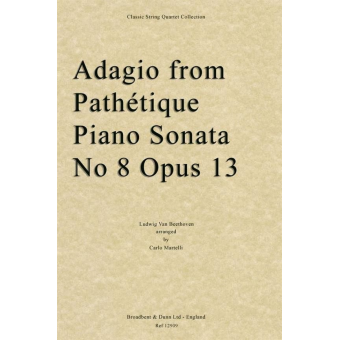 Adagio from Sonate pathétique no.8 op.13