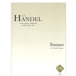         Sonate op.1,11 pour violon, violoncelle - Georg Friedrich Händel (George Frederic Handel)
    