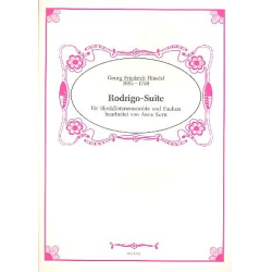         Rodrigo-Suite für 4 Blockflöten - Georg Friedrich Händel (George Frederic Handel)
    