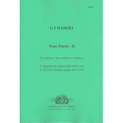         4 Duette Band 2 für Sopran, Bass - Georg Friedrich Händel (George Frederic Handel)
    