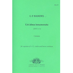         Un' alma innamorata HWV173 for - Georg Friedrich Händel (George Frederic Handel)
    