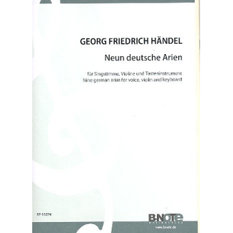 Neun deutsche Arien