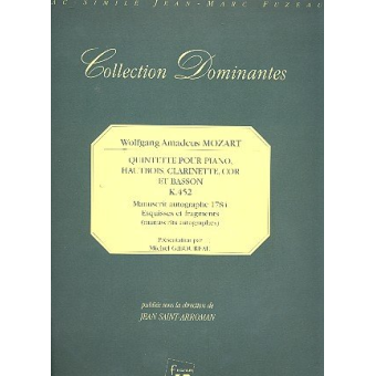 Quintett KV452 für Klavier, Oboe,