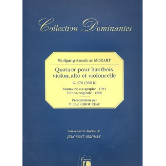 Quatuor pour hautbois, violon, alto