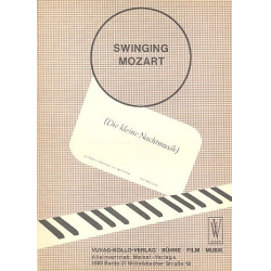         Swinging Mozart: für Gesang - Wolfgang Amadeus Mozart
    