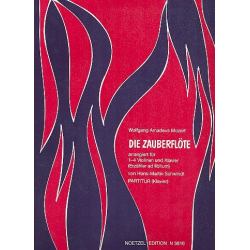         Die Zauberflöte für 1-4 Violinen - Wolfgang Amadeus Mozart
    