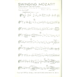         Swinging Mozart: für Big-Band - Wolfgang Amadeus Mozart
    