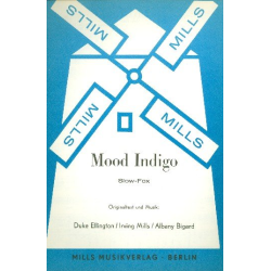         Mood indigo: Slow-Fox - Duke Ellington
    