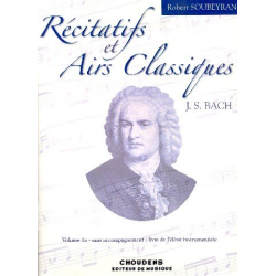         Récitatifs et airs classiques vol.1a - Johann Sebastian Bach
    