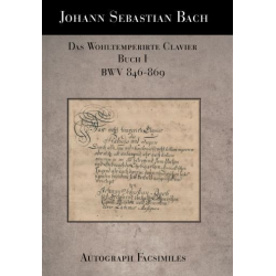         Das wohltemperierte Klavier Band 1 BWV846-BWV869 - Johann Sebastian Bach / Arr. Johannes Gebauer
    