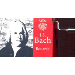         Spieluhr Melodie Bourrée - Johann Sebastian Bach
    
