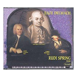         Bach Dreifach 3 CD's mit Klaviermusik von - Johann Sebastian Bach
    