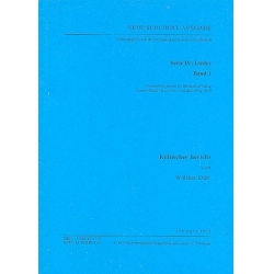         Neue Schubert-Ausgabe Serie 4 Band 1 - Franz Schubert
    