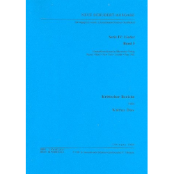         Neue Schubert-Ausgabe Serie 4 Band 3 - Franz Schubert
    