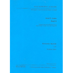         Neue Schubert-Ausgabe Serie 4 Band 11 - Franz Schubert
    
