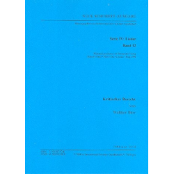         Neue Schubert-Ausgabe Serie 4 Band 12 - Franz Schubert
    