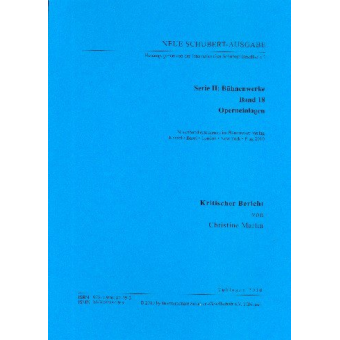 Neue Schubert-Ausgabe Serie 2 Band 18