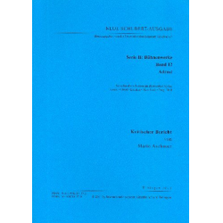         Neue Schubert-Ausgabe Serie 2 Band 12 - Franz Schubert
    