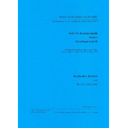         Neue Schubert-Ausgabe Serie 6 Band 4 - Franz Schubert
    