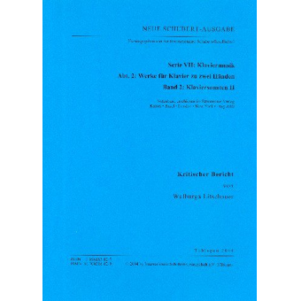 Neue Schubert-Ausgabe Serie 7 Abteilung 2