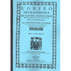         Orfeo favola in musica - Claudio Monteverdi
    