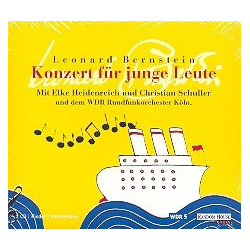        Konzert für junge Leute 2 Hörbuch-CD's - Leonard Bernstein
    