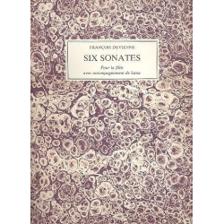         6 Sonates op.68 pour la flute avec accompagnement de basse - Francois Devienne
    