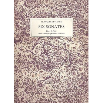 6 Sonates op.68 pour la flute avec accompagnement de basse