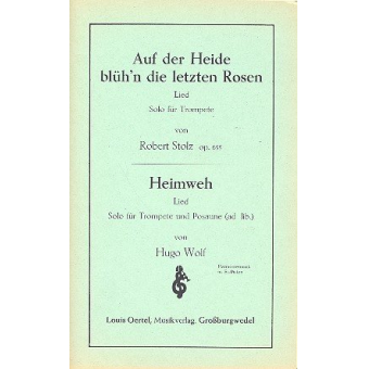 Auf der Heide blühn die letzten Rosen