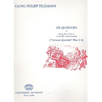 6 Pariser Quartette für Violine, Flöte,
