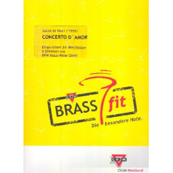         Concerto d'amore - Jacob de Haan / Arr. Klaus-Peter Diehl
    