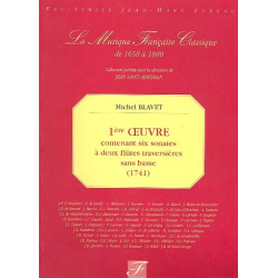         6 Sonates op.1 - Michel Blavet
    