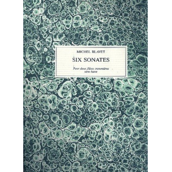 6 sonates pour 2 flûtes traversières sans basse