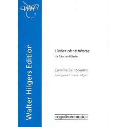        Lieder ohne Worte für Tuba und Klavier - Camille Saint-Saens / Arr. Walter Hilgers
    