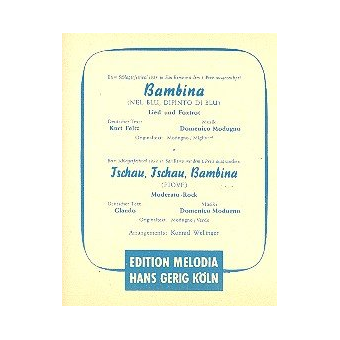 Bambina - Tschau, tschau Bambina: