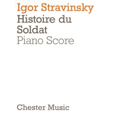         The Soldier's Tale vocal score - Igor Strawinsky (Stravinsky)
    