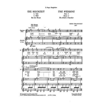 LES NOCES SCENES CHOREOGRAPHIQUES