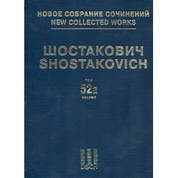         New collected Works Series 4 vol.52a - Dmitri Shostakovitch / Schostakowitsch
    
