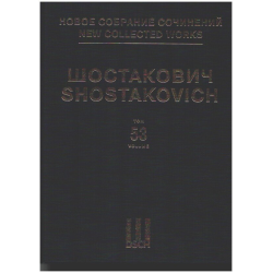         New collected Works Series 4 vol.53 - Dmitri Shostakovitch / Schostakowitsch
    