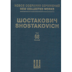         New collected Works Series 5 vol.68 - Dmitri Shostakovitch / Schostakowitsch
    